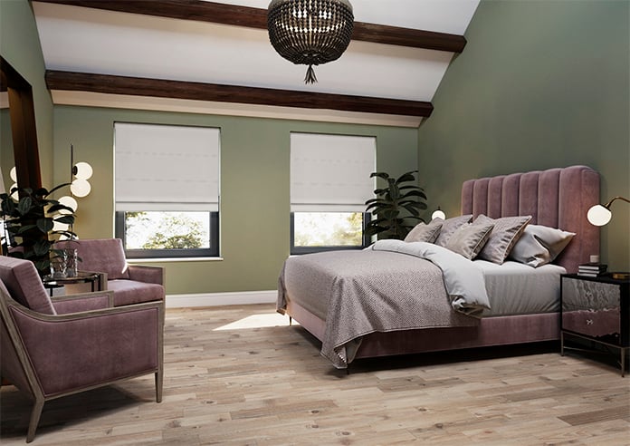 Medina, Silver - Twist&Fit Roman Blind - Image 7